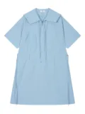 STUDIO TOMBOY sailor collar drawstring day dress - Blue