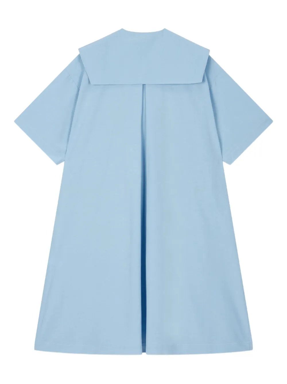 STUDIO TOMBOY Jurk met matrozenkraag en trekkoord Blauw
