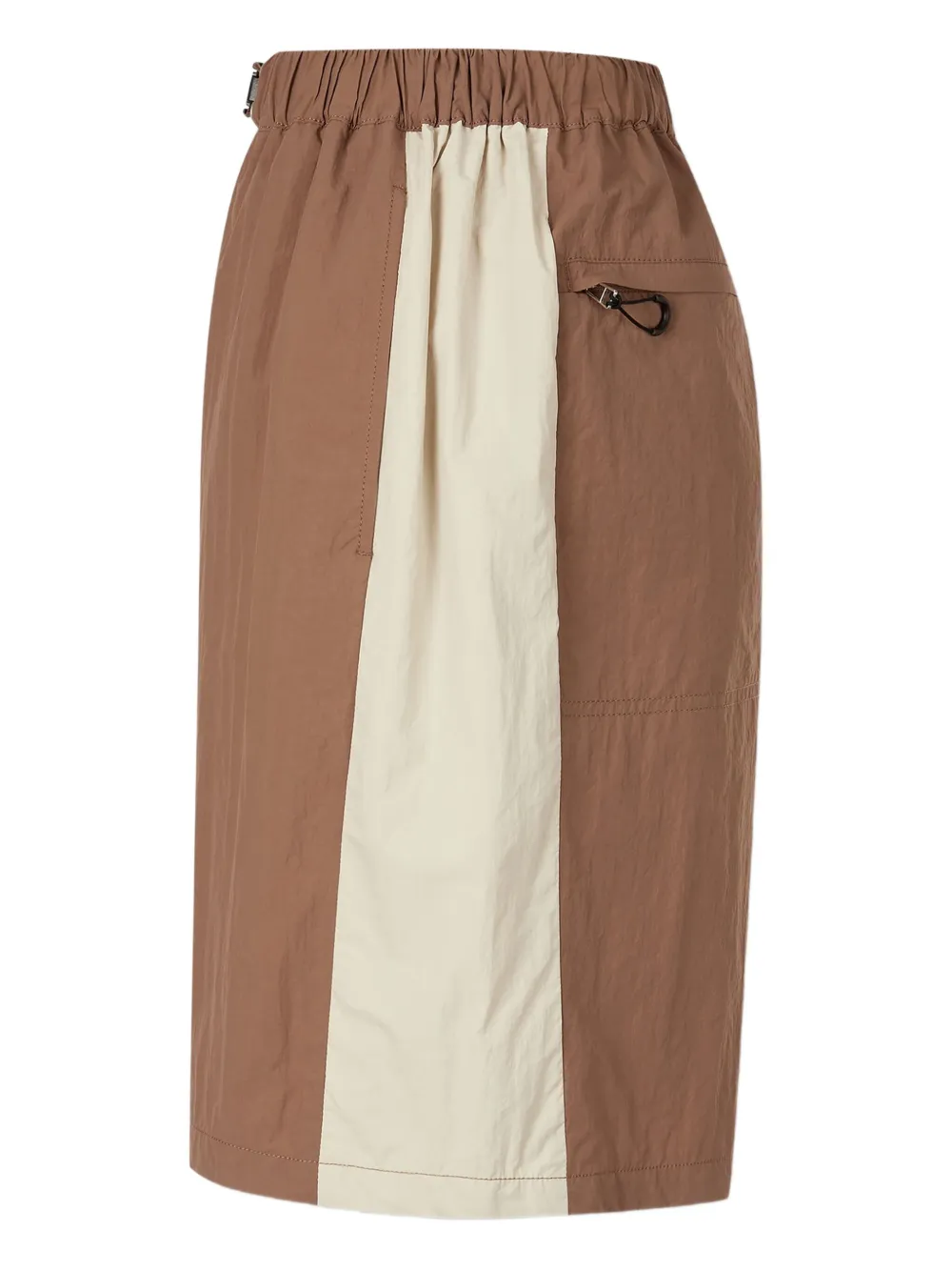 STUDIO TOMBOY Shorts met vlakken Bruin