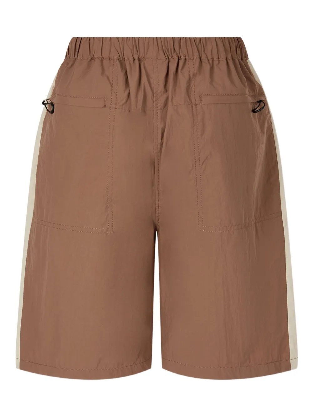 STUDIO TOMBOY Shorts met vlakken Bruin