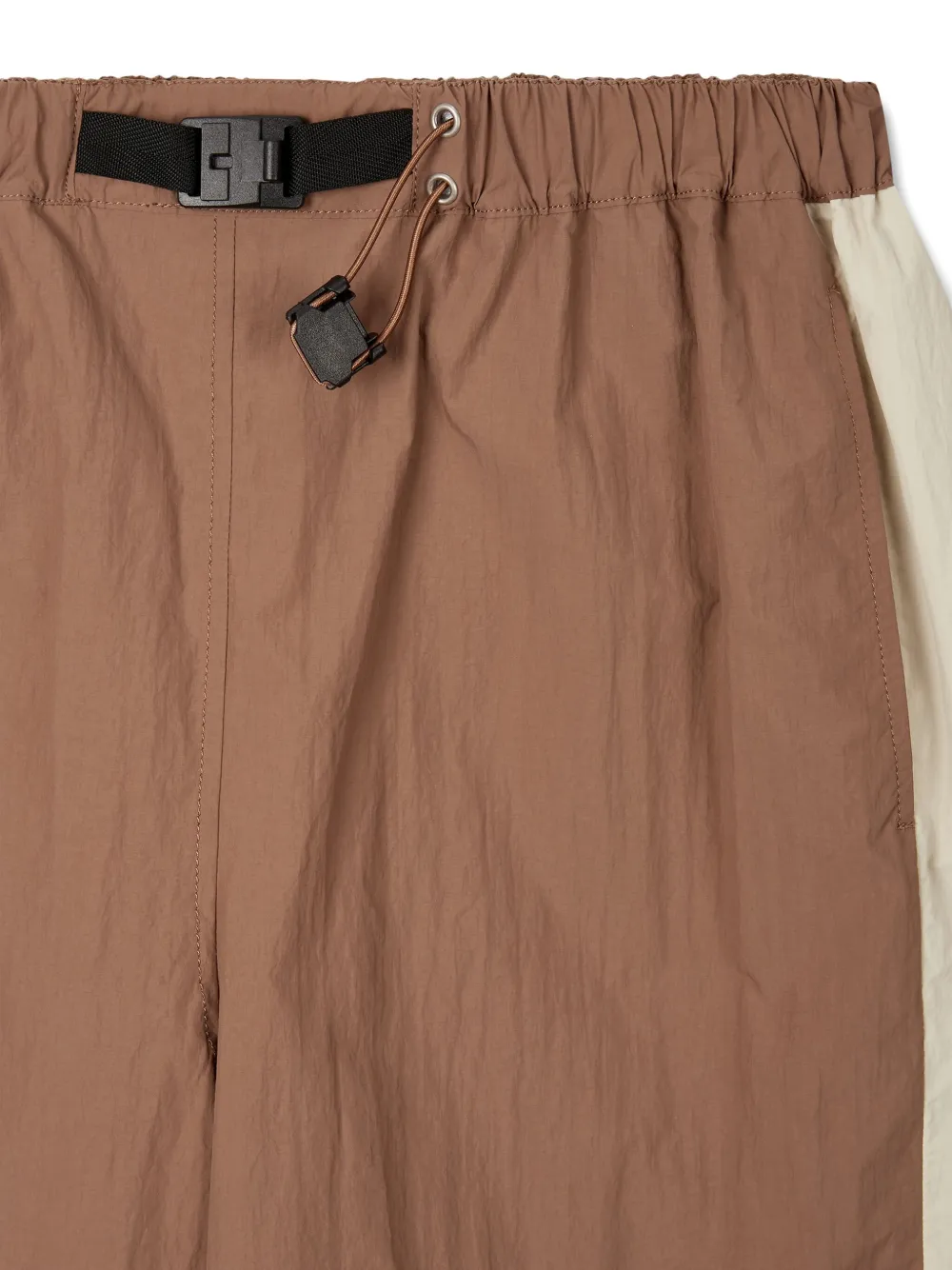 STUDIO TOMBOY Shorts met vlakken Bruin
