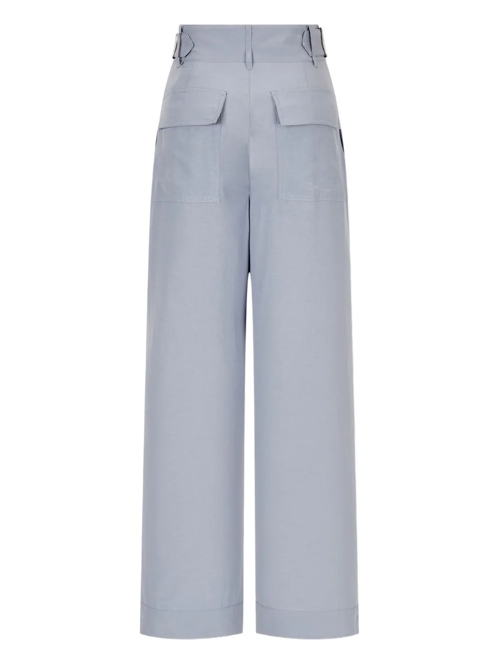 STUDIO TOMBOY Broek met ringlets en achterzakken - Blauw