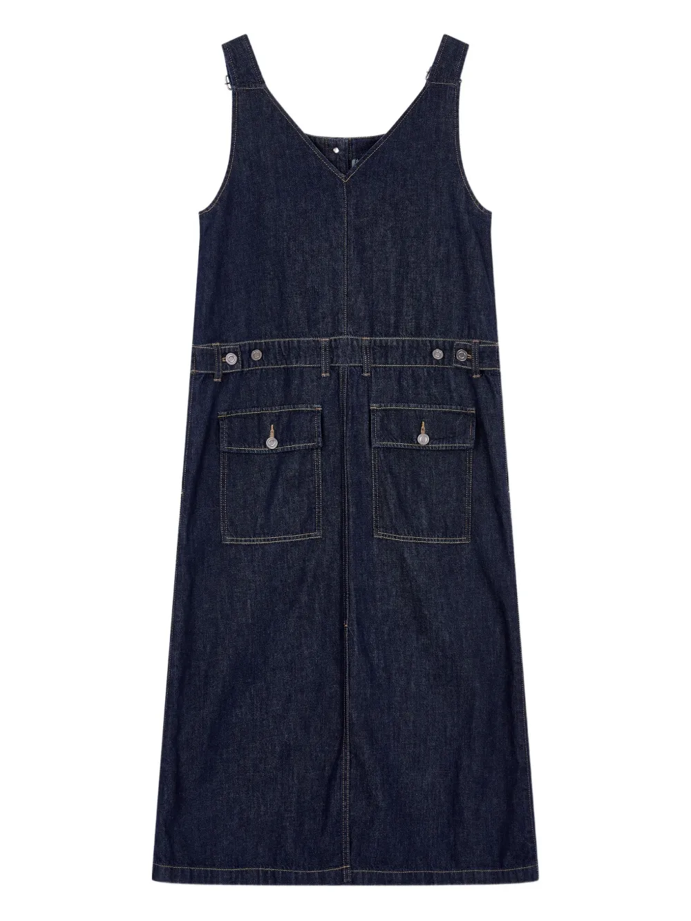 STUDIO TOMBOY Jurk met knoopsluiting - Blauw