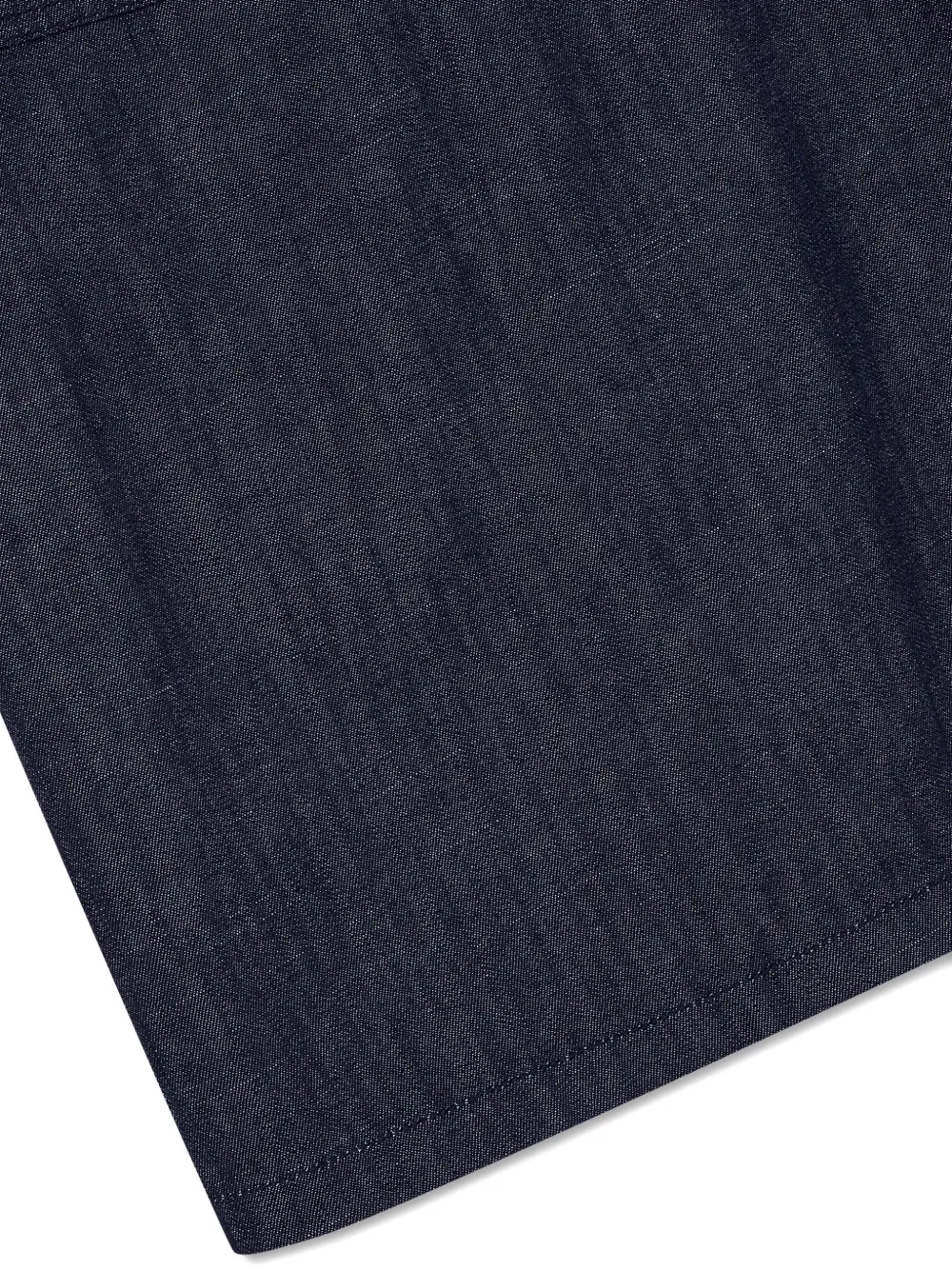 STUDIO TOMBOY Denim midi-jurk met opgestikte zakken Blauw