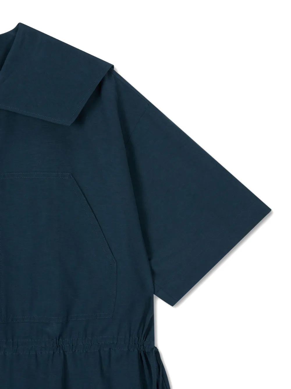 STUDIO TOMBOY Mini-jurk met trekkoord Groen