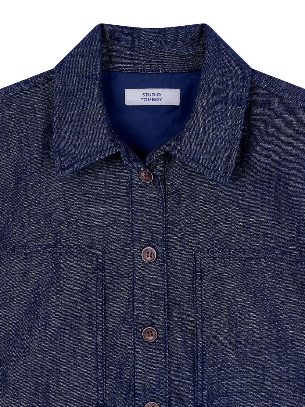 STUDIO TOMBOY Denim mini-jurk Blauw