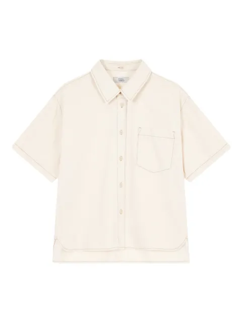 STUDIO TOMBOY detachable-collar shirt