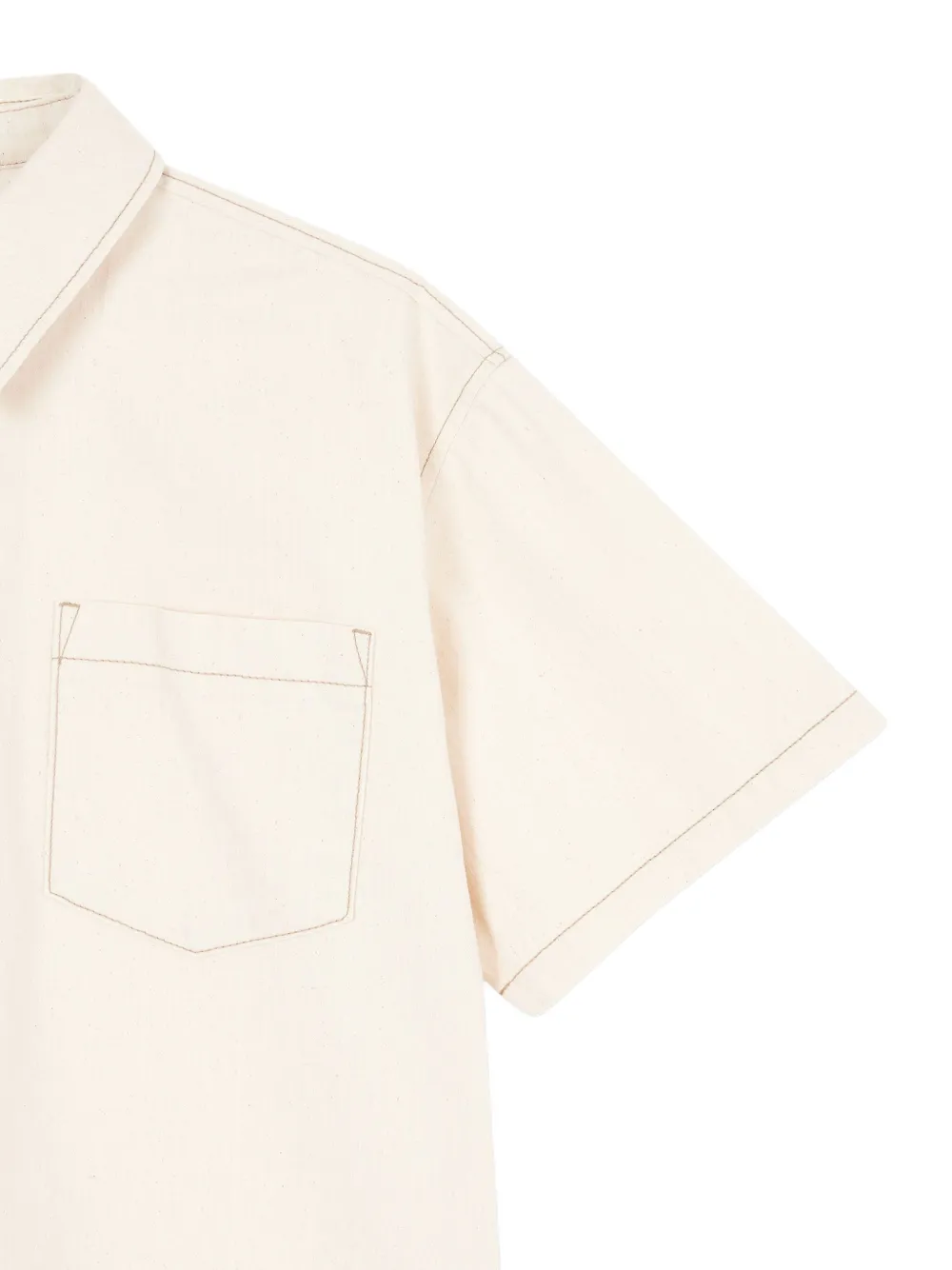 STUDIO TOMBOY Blouse met afneembare kraag Beige