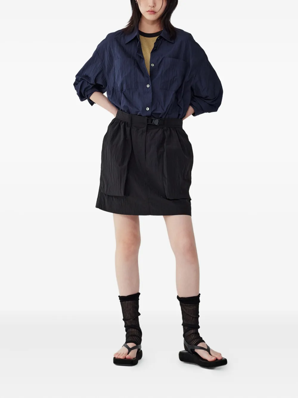 STUDIO TOMBOY buckle-fastening pocket mini skirt | A-Line Skirts | Image 2