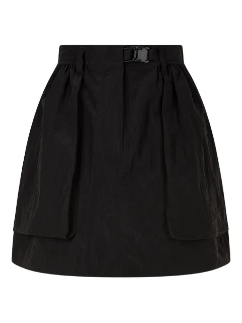 STUDIO TOMBOY buckle-fastening pocket mini skirt