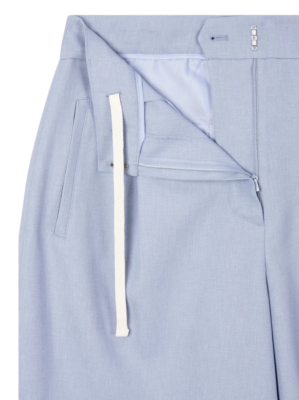 STUDIO TOMBOY Shorts met geplooide zak Blauw