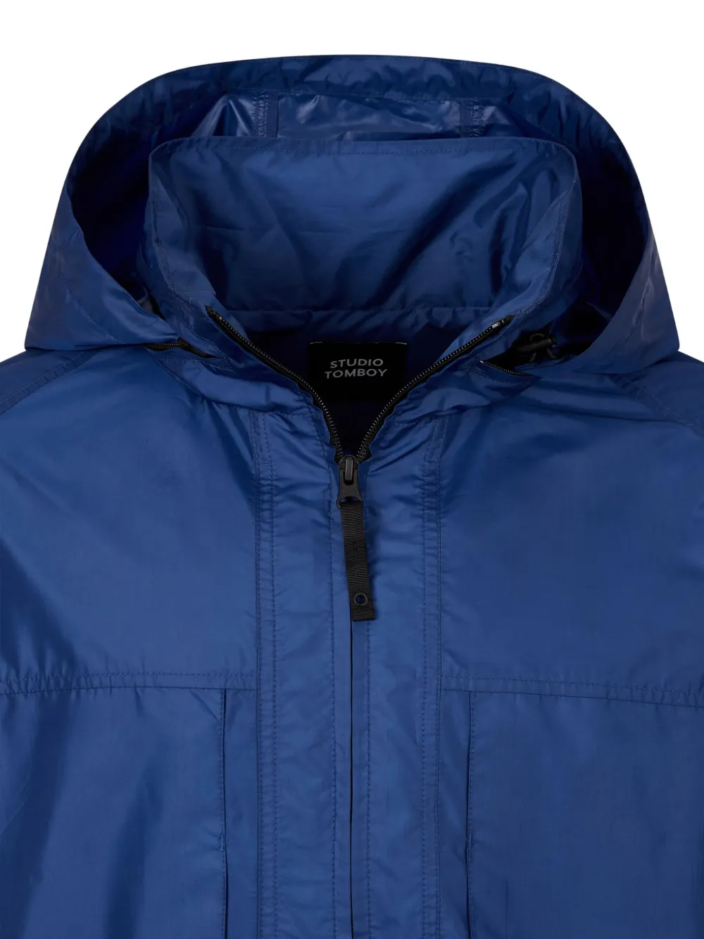 STUDIO TOMBOY Bomberjack met capuchon Blauw