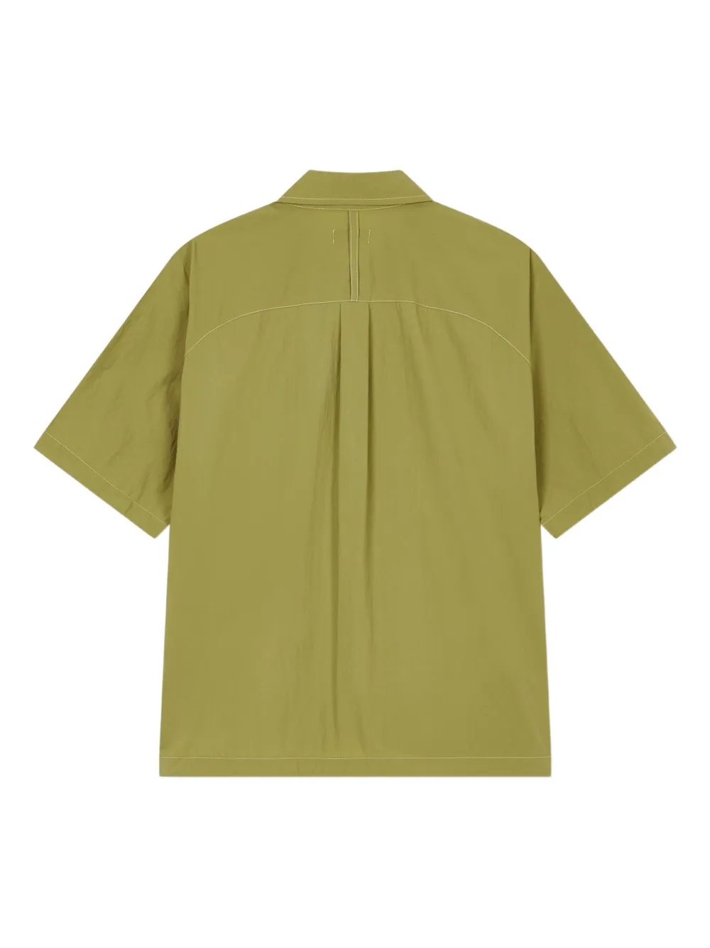 STUDIO TOMBOY Raglan overhemd met ritszak - Groen