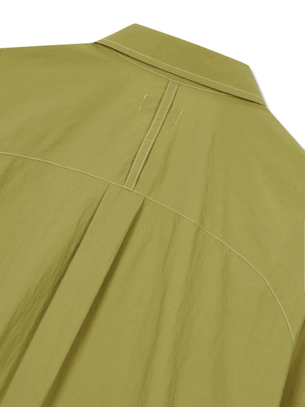 STUDIO TOMBOY Raglan overhemd met ritszak Groen