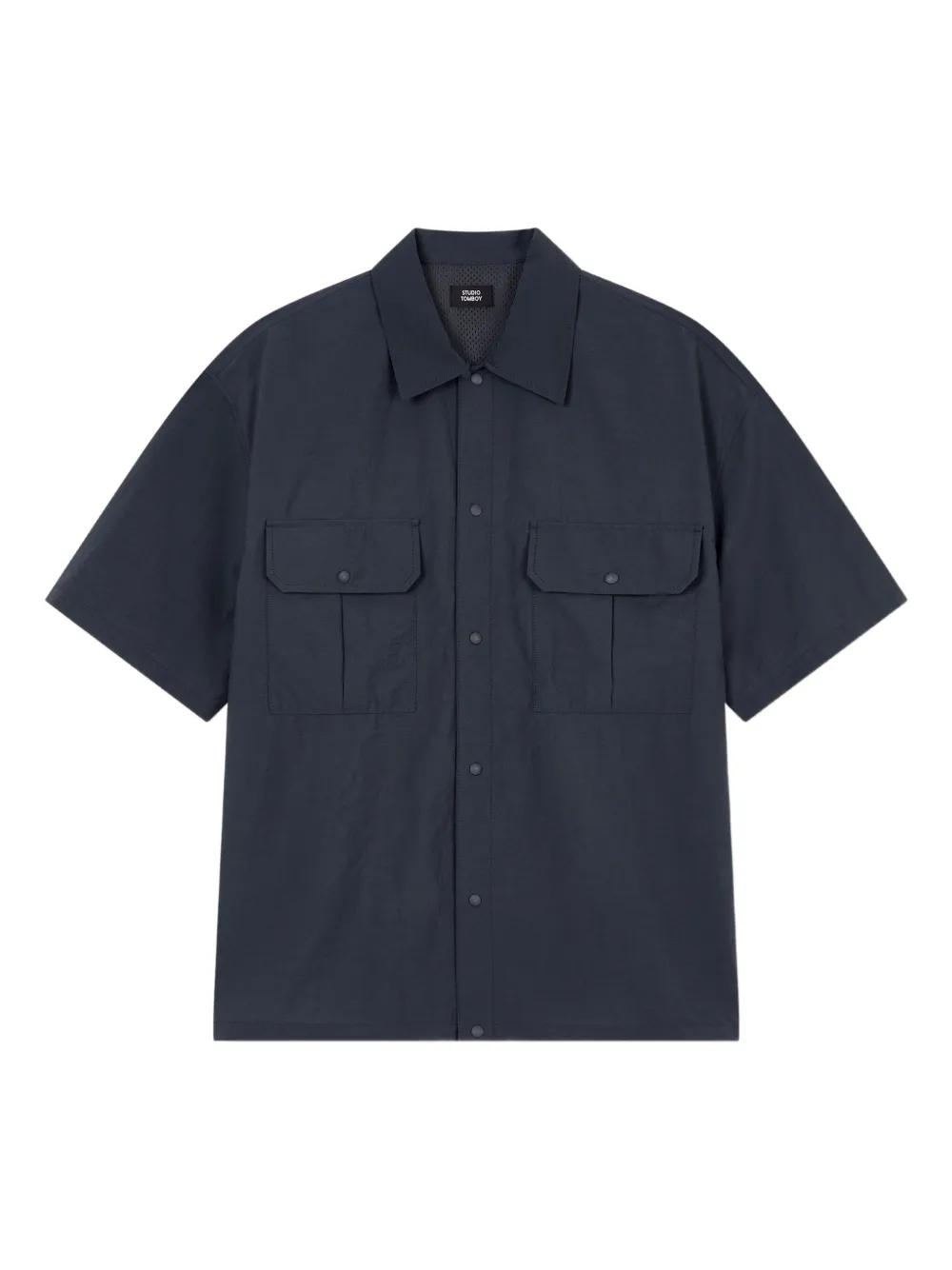 TOMBOY sobrecamisa con dos bolsillos | gris | Image 1