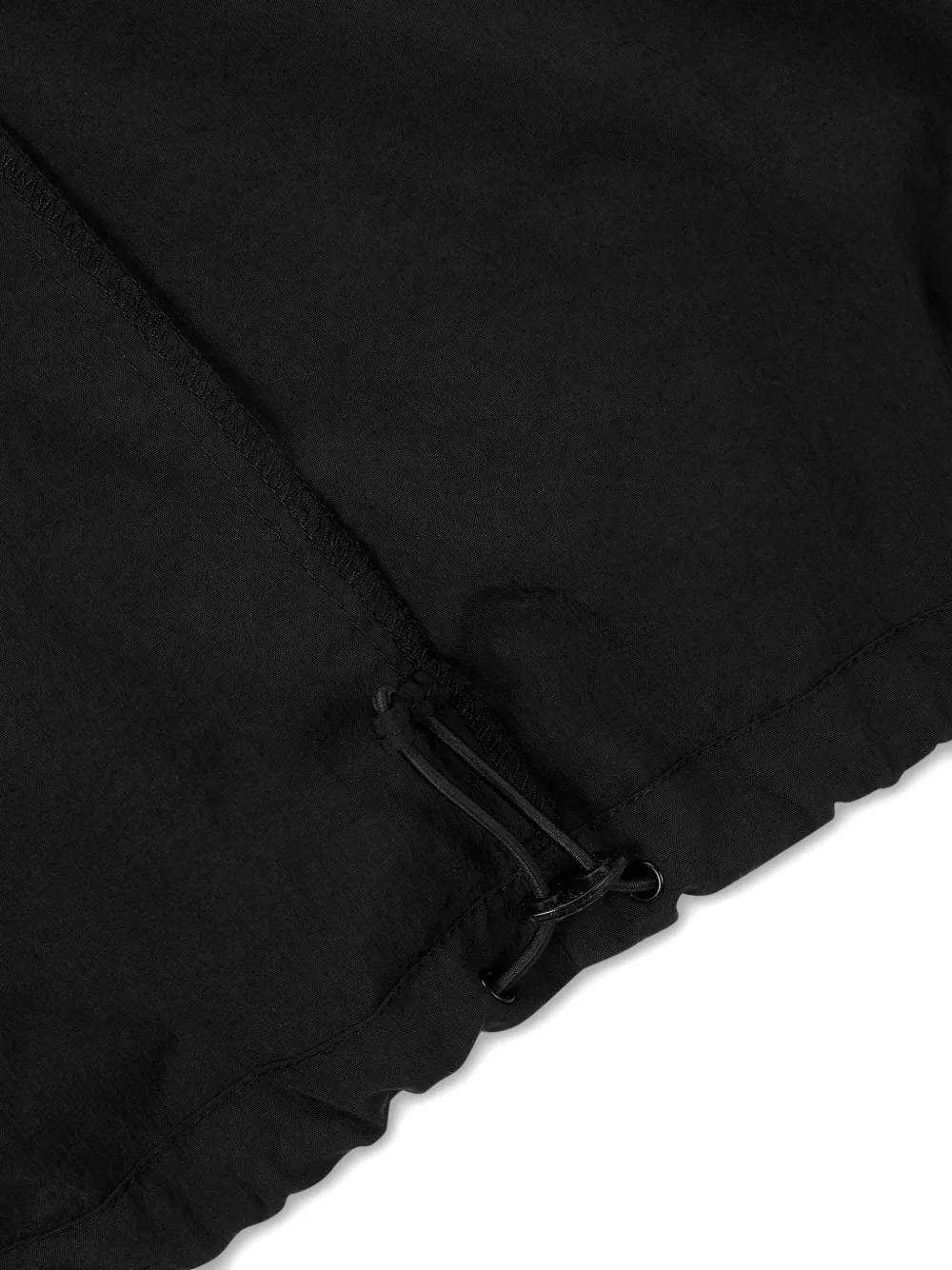 STUDIO TOMBOY Pullover jack met capuchon en vlakken Zwart