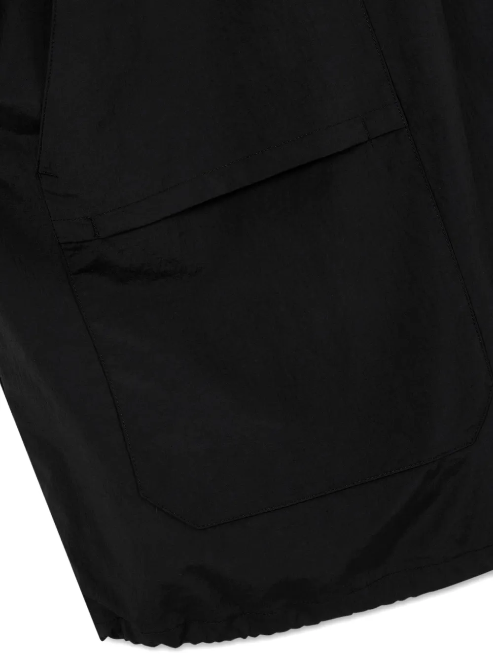 STUDIO TOMBOY Pullover jack met capuchon en vlakken Zwart