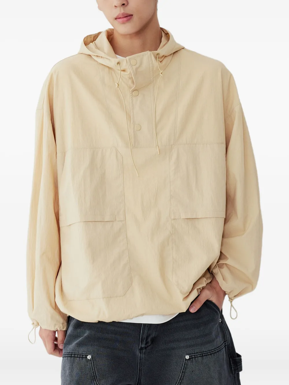 STUDIO TOMBOY Jack met capuchon Beige