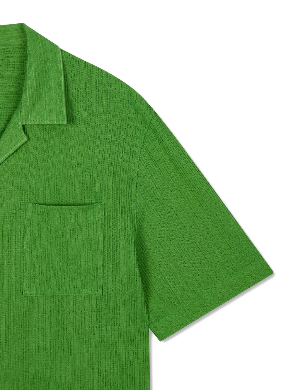 STUDIO TOMBOY Overhemd van katoenblend Groen