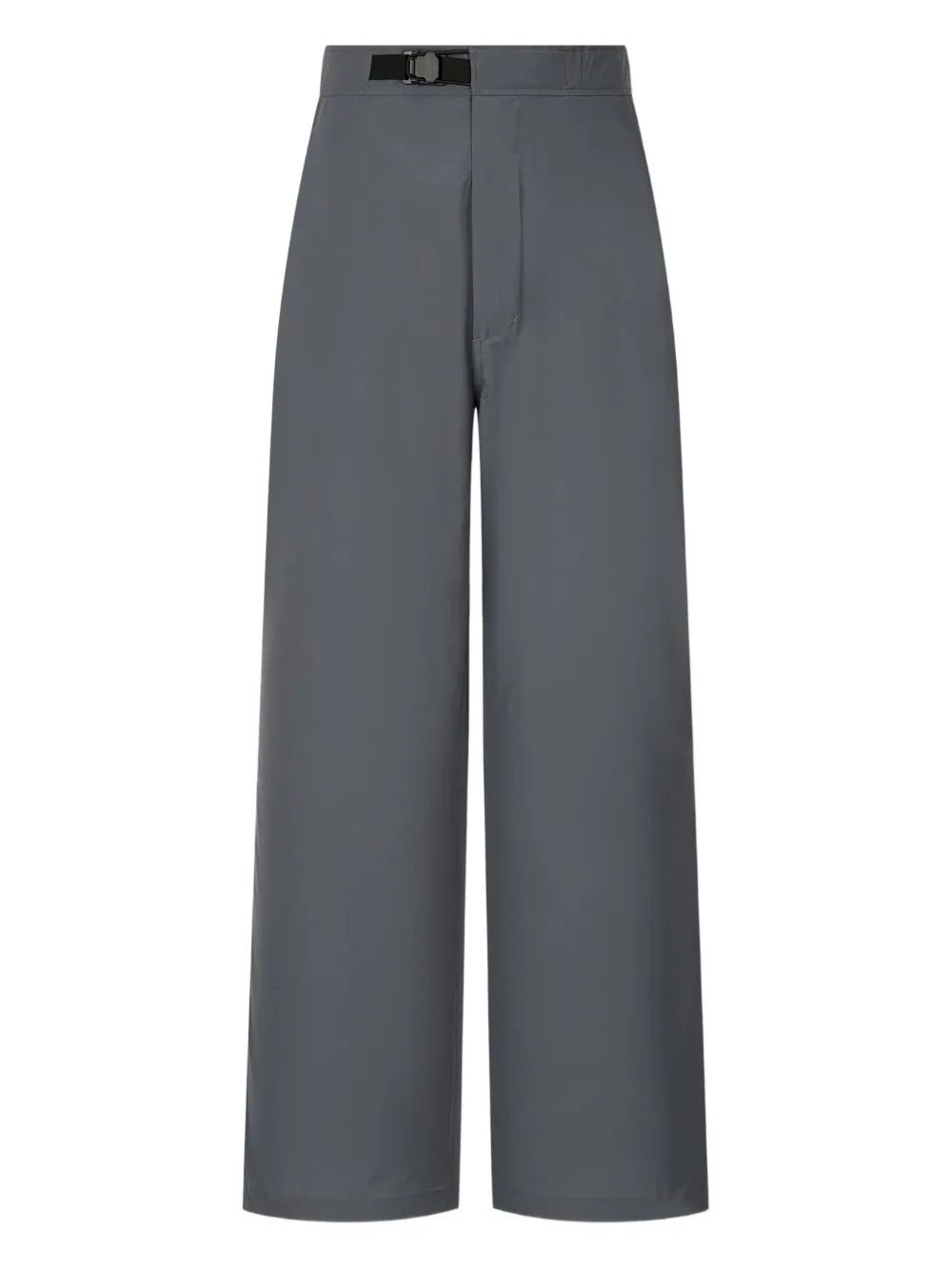 buckle wide trousers