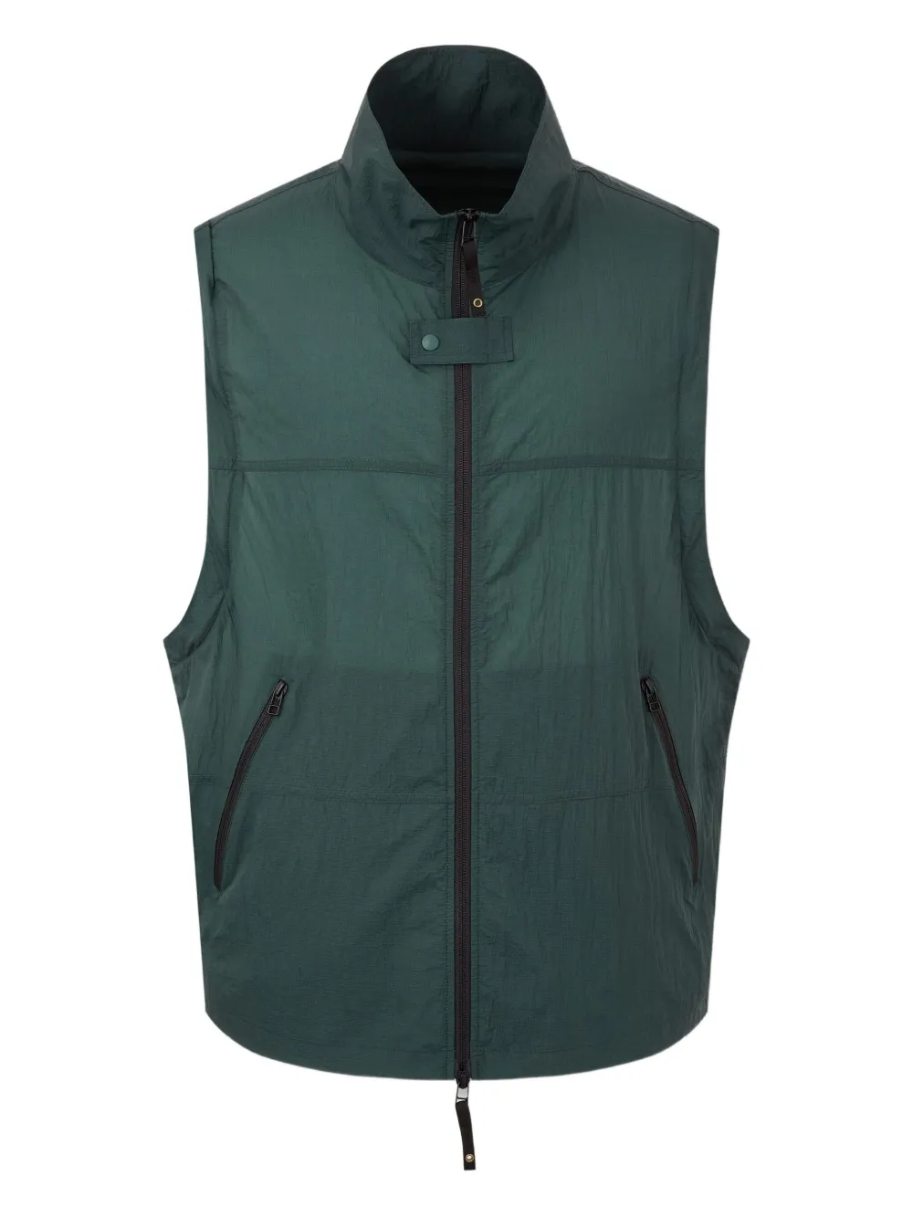 STUDIO TOMBOY Jack met afneembare mouwen en ritssluiting Groen