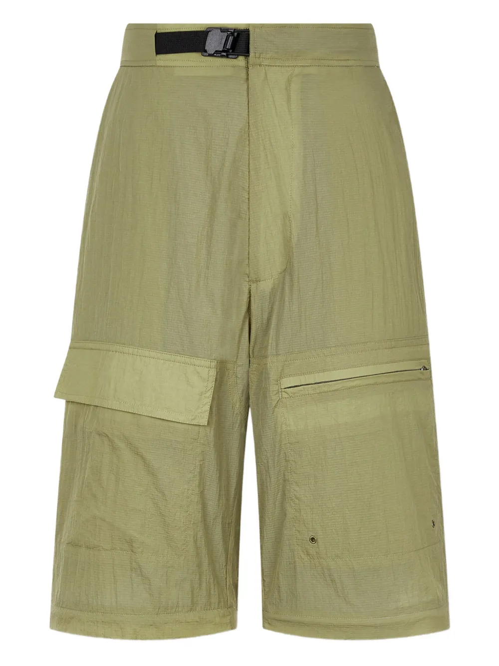 STUDIO TOMBOY detachable-panel cargo trousers Groen