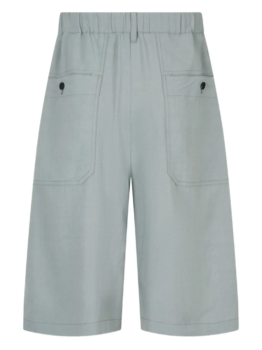 STUDIO TOMBOY pleated pocket shorts Groen