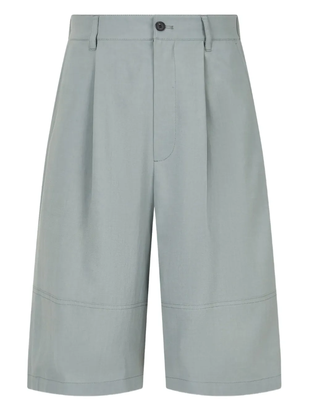 STUDIO TOMBOY pleated pocket shorts Groen