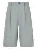 STUDIO TOMBOY pleated pocket shorts - Green