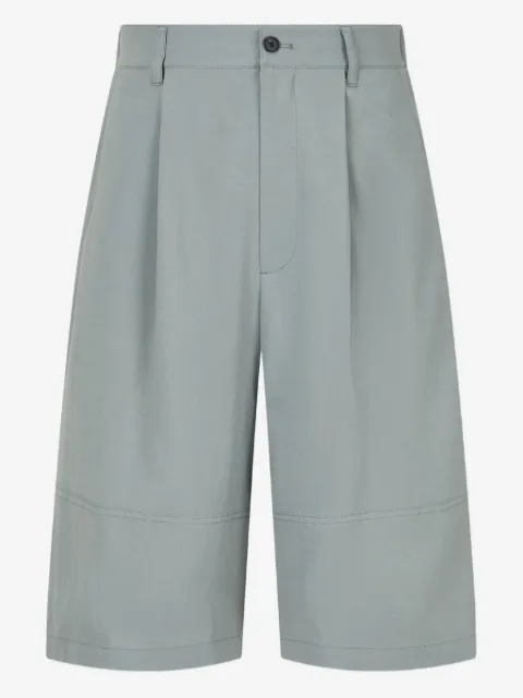TOMBOY pleated pocket shorts
