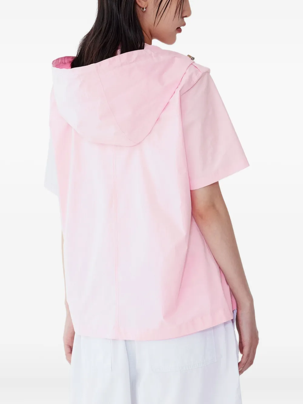 Studio Tomboy Zip-up Hoodie In Pink
