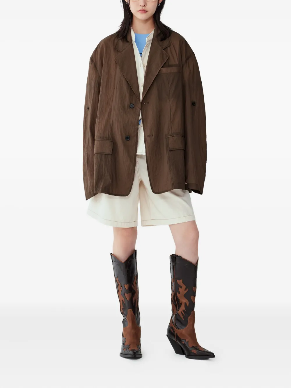 STUDIO TOMBOY buttoned notched jacket | Blazers | Image 2