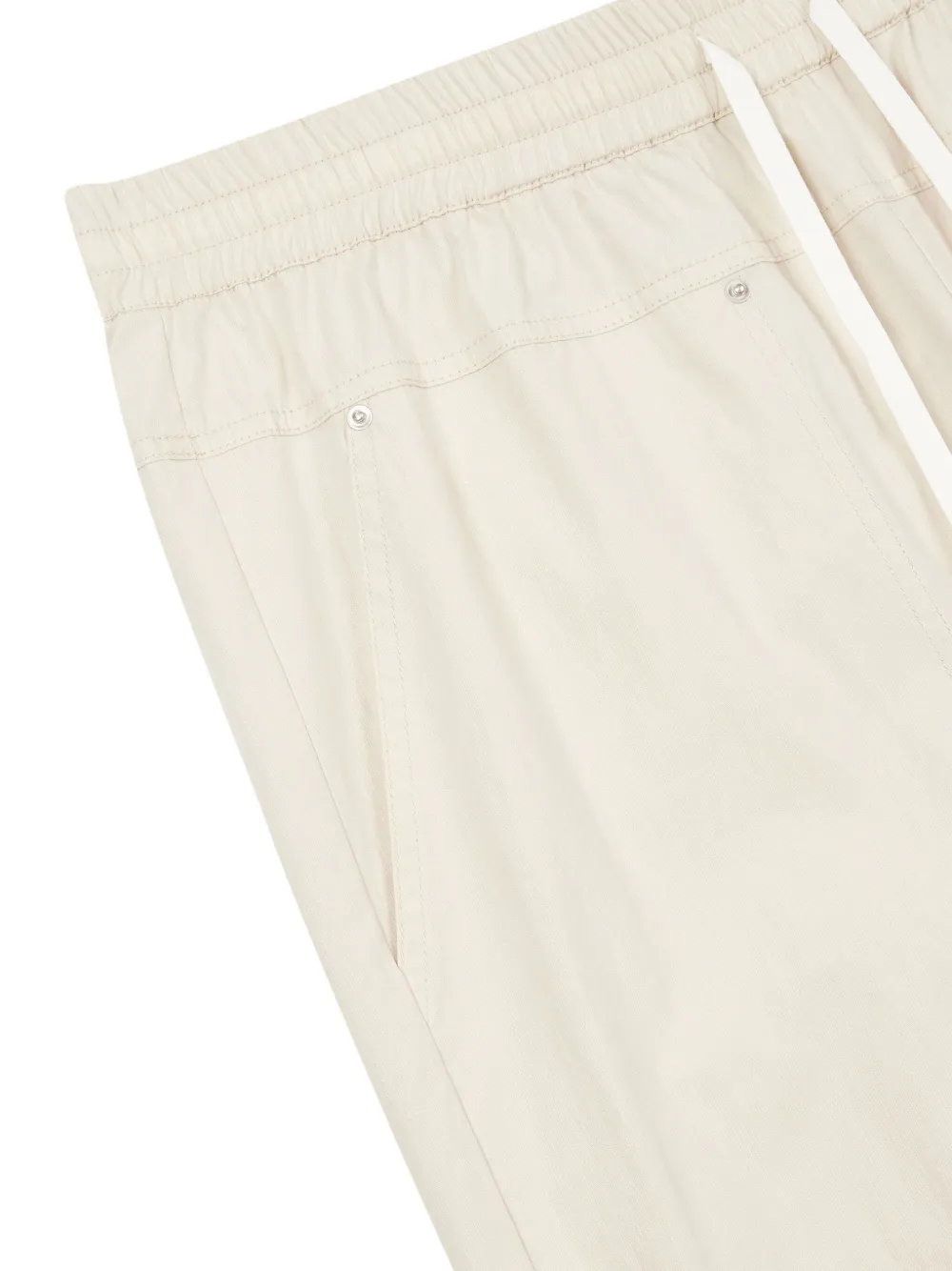 STUDIO TOMBOY Broek met elastische tailleband Beige