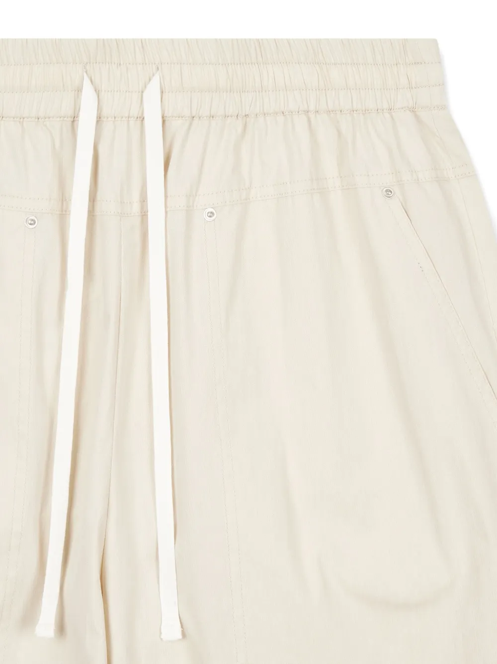 STUDIO TOMBOY Broek met elastische tailleband Beige