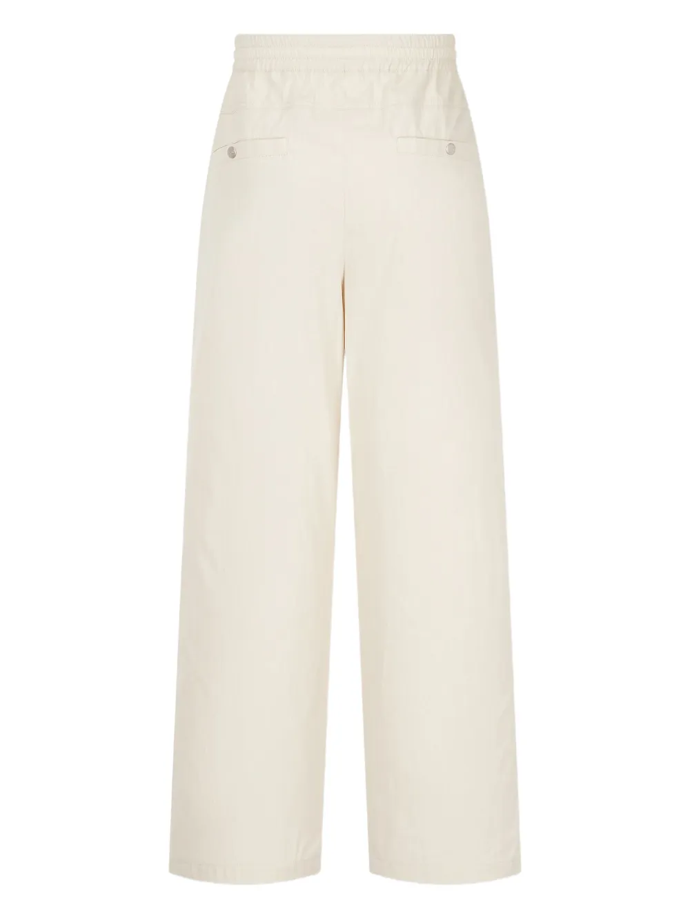 STUDIO TOMBOY Broek met elastische tailleband Beige