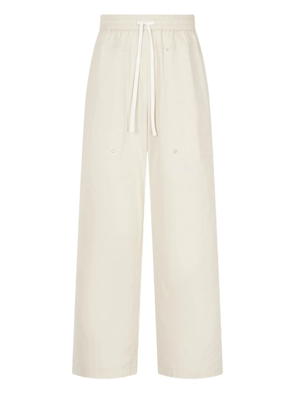 STUDIO TOMBOY Broek met elastische tailleband Beige