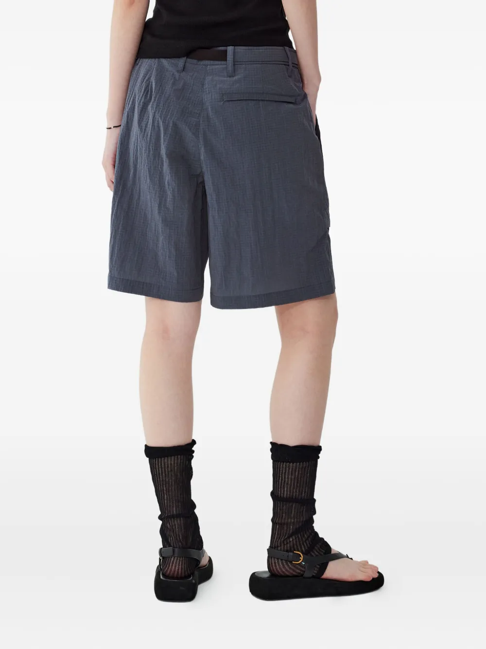 STUDIO TOMBOY Cargo shorts met patroon Grijs