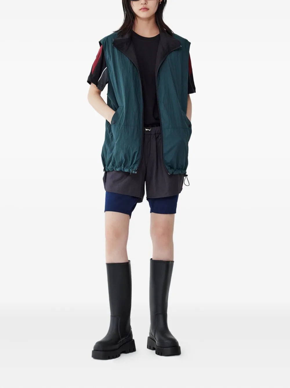 STUDIO TOMBOY chaleco reversible con cierre | Chalecos | Image 2