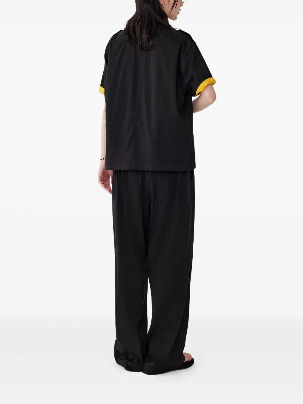 STUDIO TOMBOY Shirt met korte mouwen Zwart