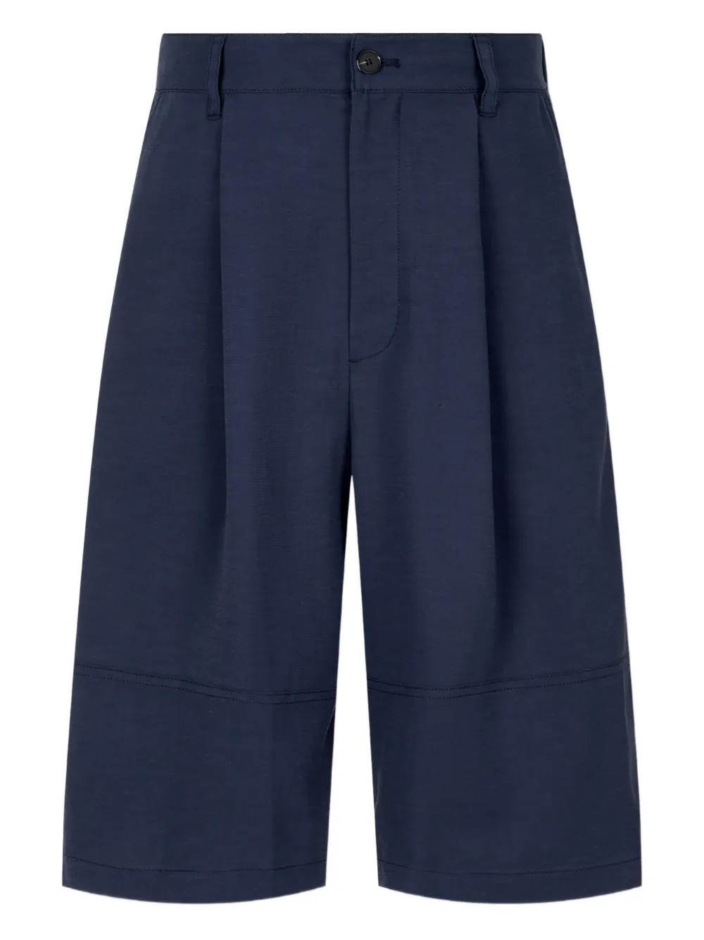 STUDIO TOMBOY pleated pocket tailored shorts | Blue | Image 1