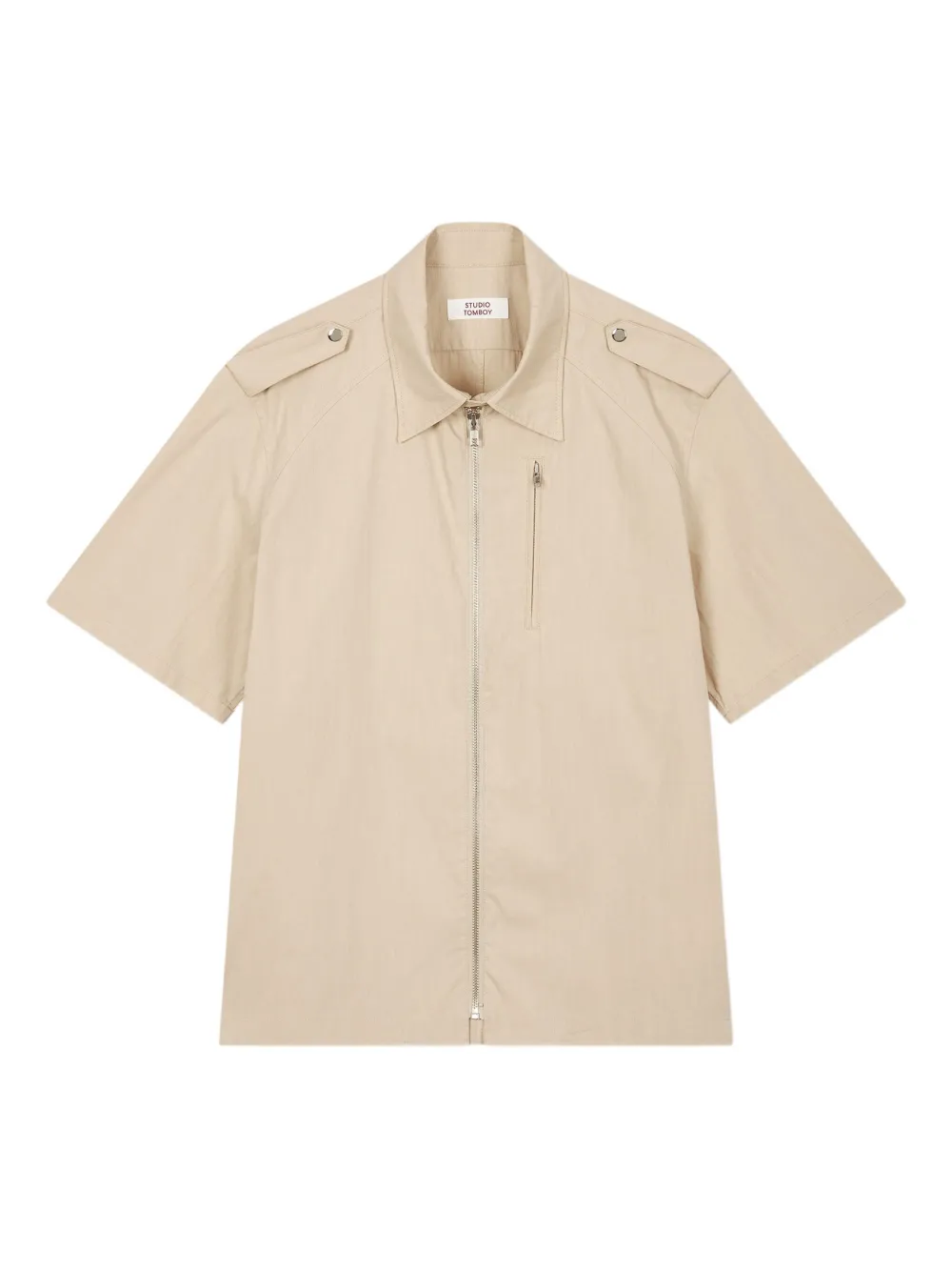 STUDIO TOM Shirt met korte mouwen Beige