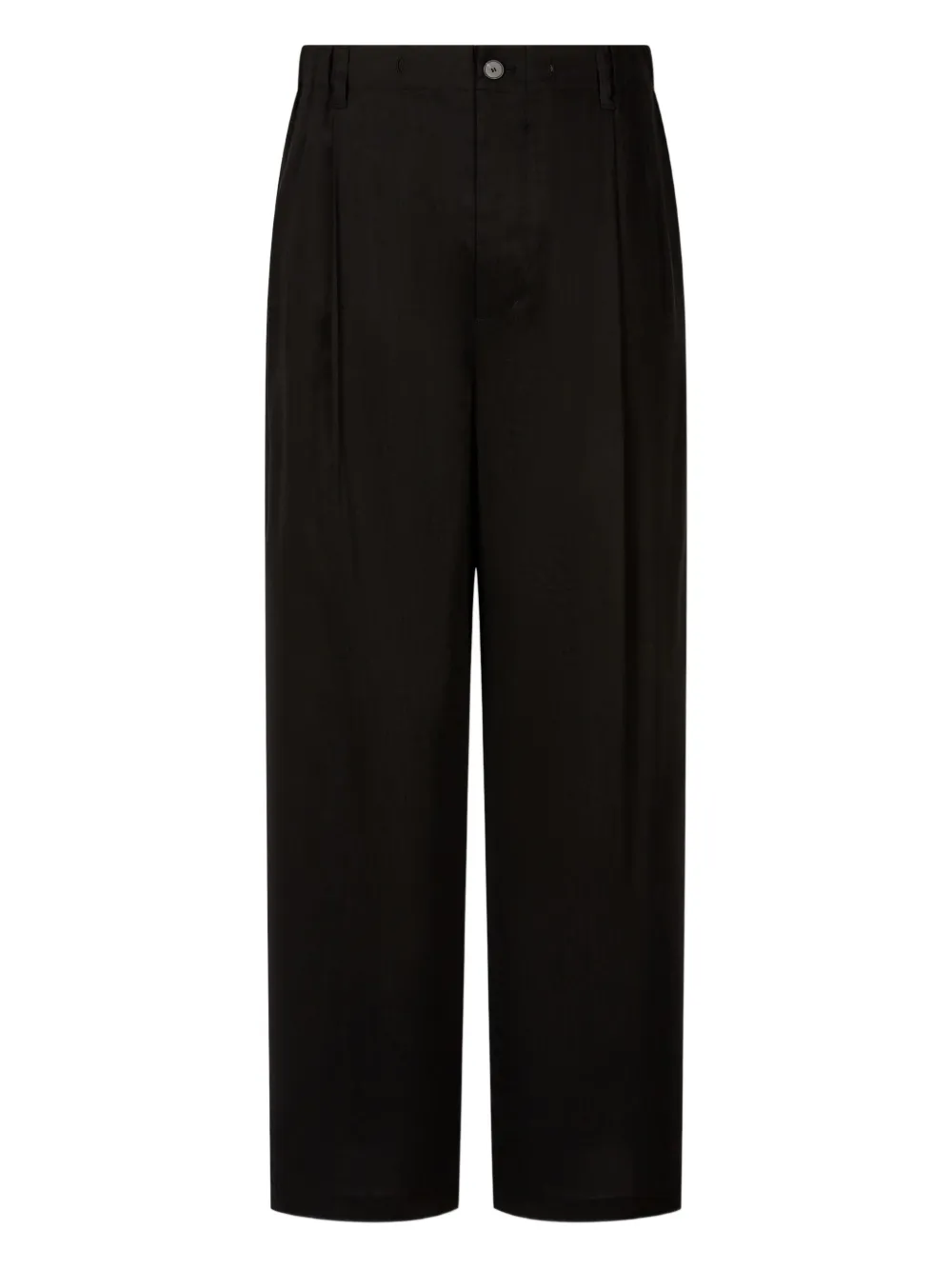 STUDIO TOMBOY pleated elasticated-waistband trousers | Black | Image 1