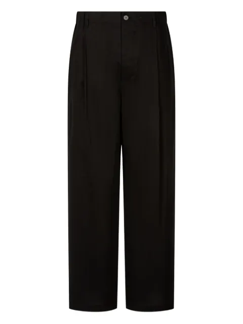 STUDIO TOMBOY pleated elasticated-waistband trousers