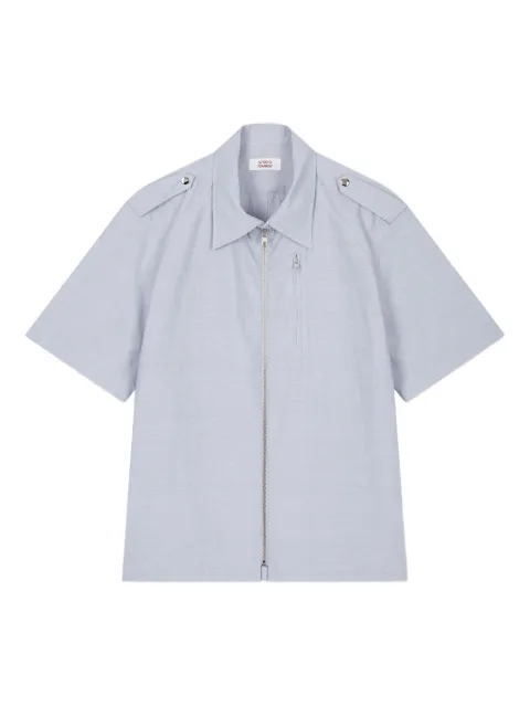 STUDIO TOMBOY zip-fastening shirt