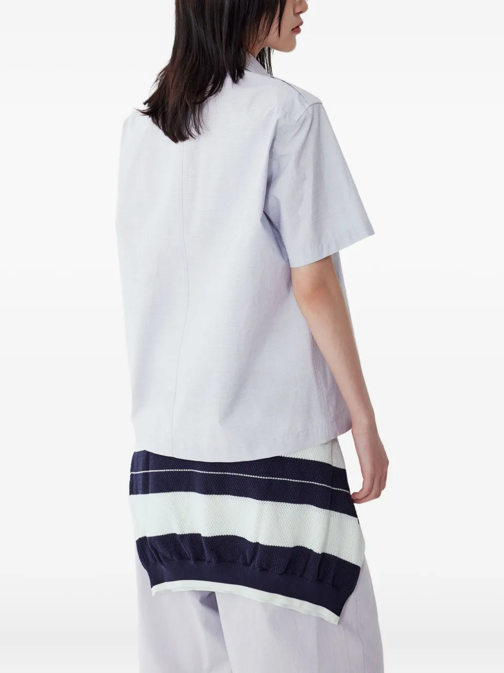 STUDIO TOMBOY Shirt met rits Blauw