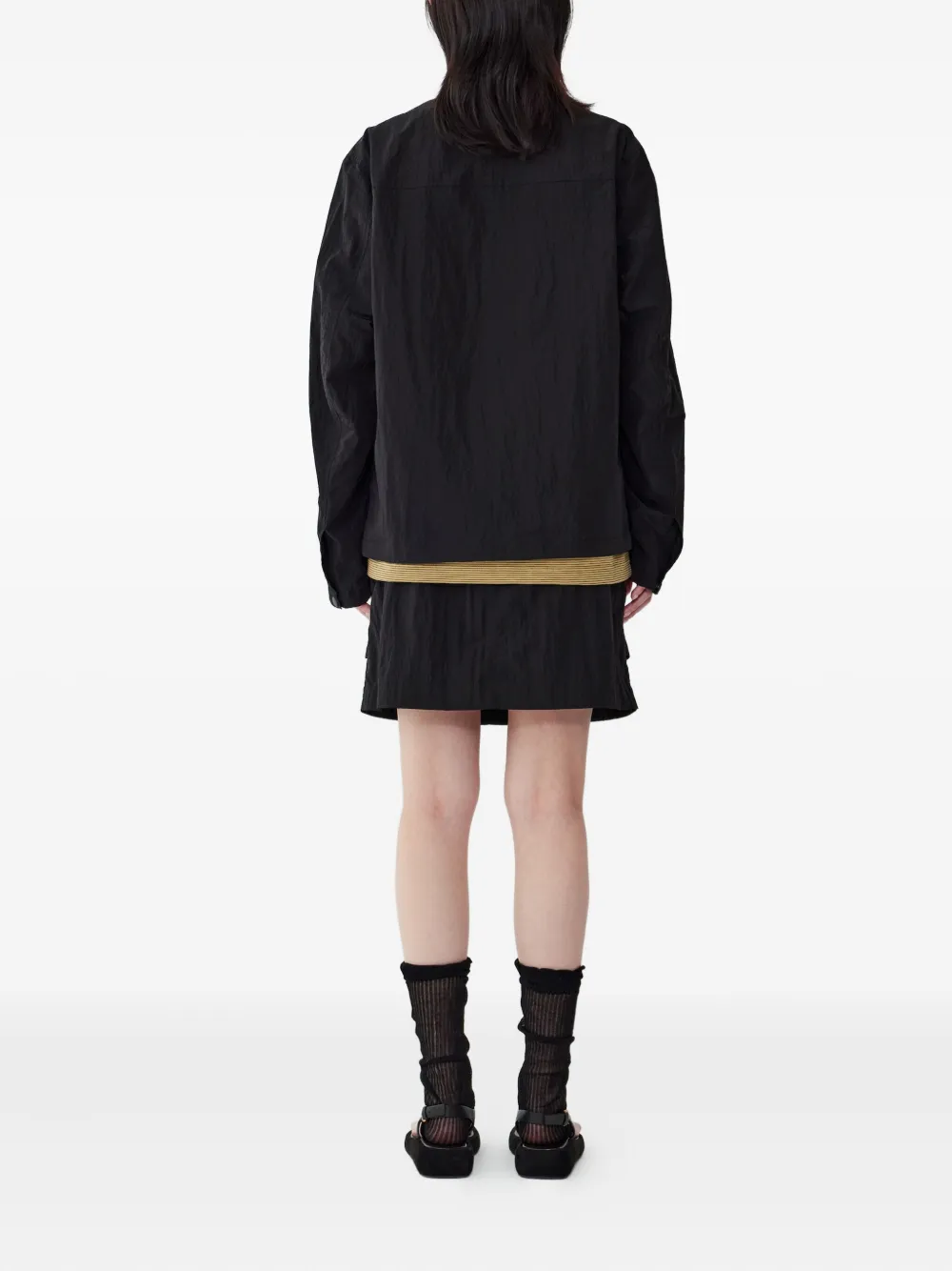 STUDIO TOMBOY Jack met cargo zakken Zwart
