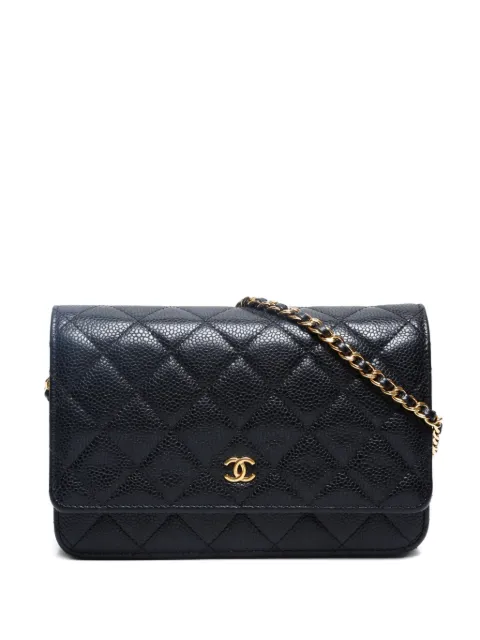 CHANEL Pre-Owned 2015-2016 Flap Chain Wallet handbag 