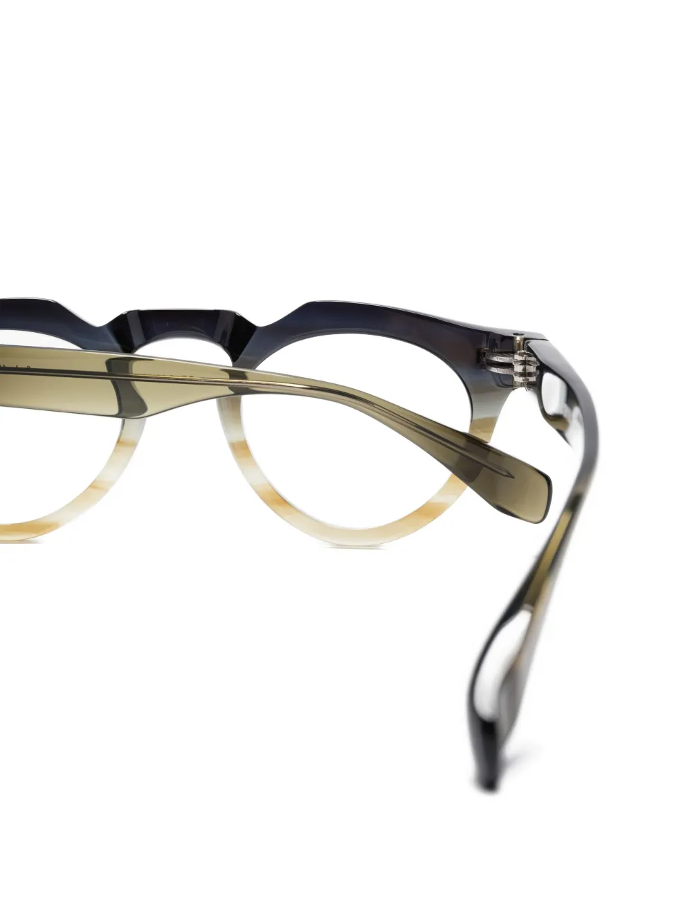  Factory900 Pantos-frame Glasses - Green 