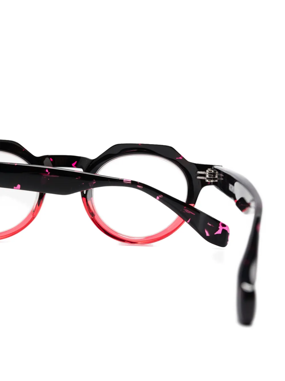  Factory900 Geometric-frame Glasses - Black 