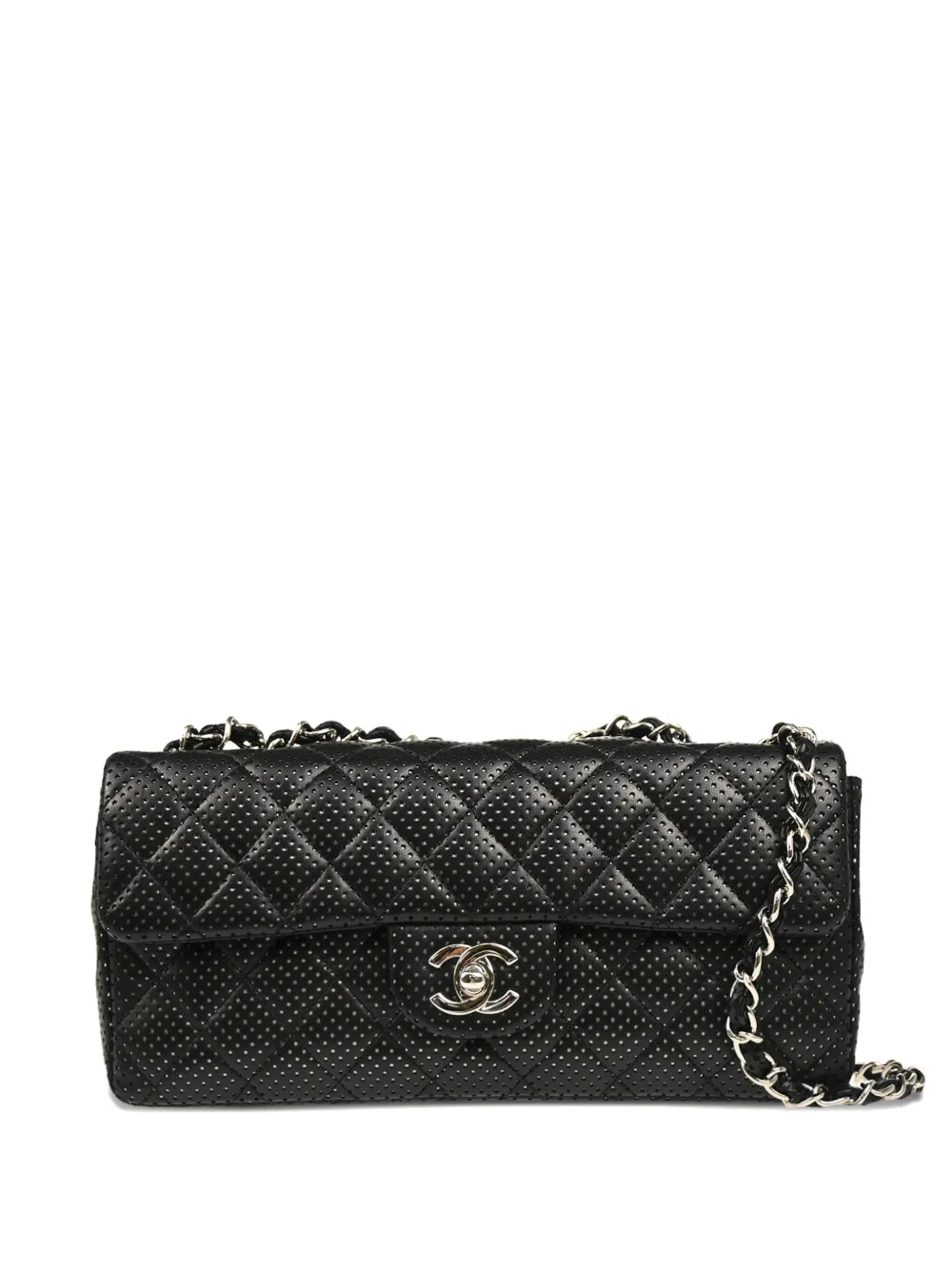 CHANEL Pre-Owned 2007 quilted leather bag | Black | Image 1